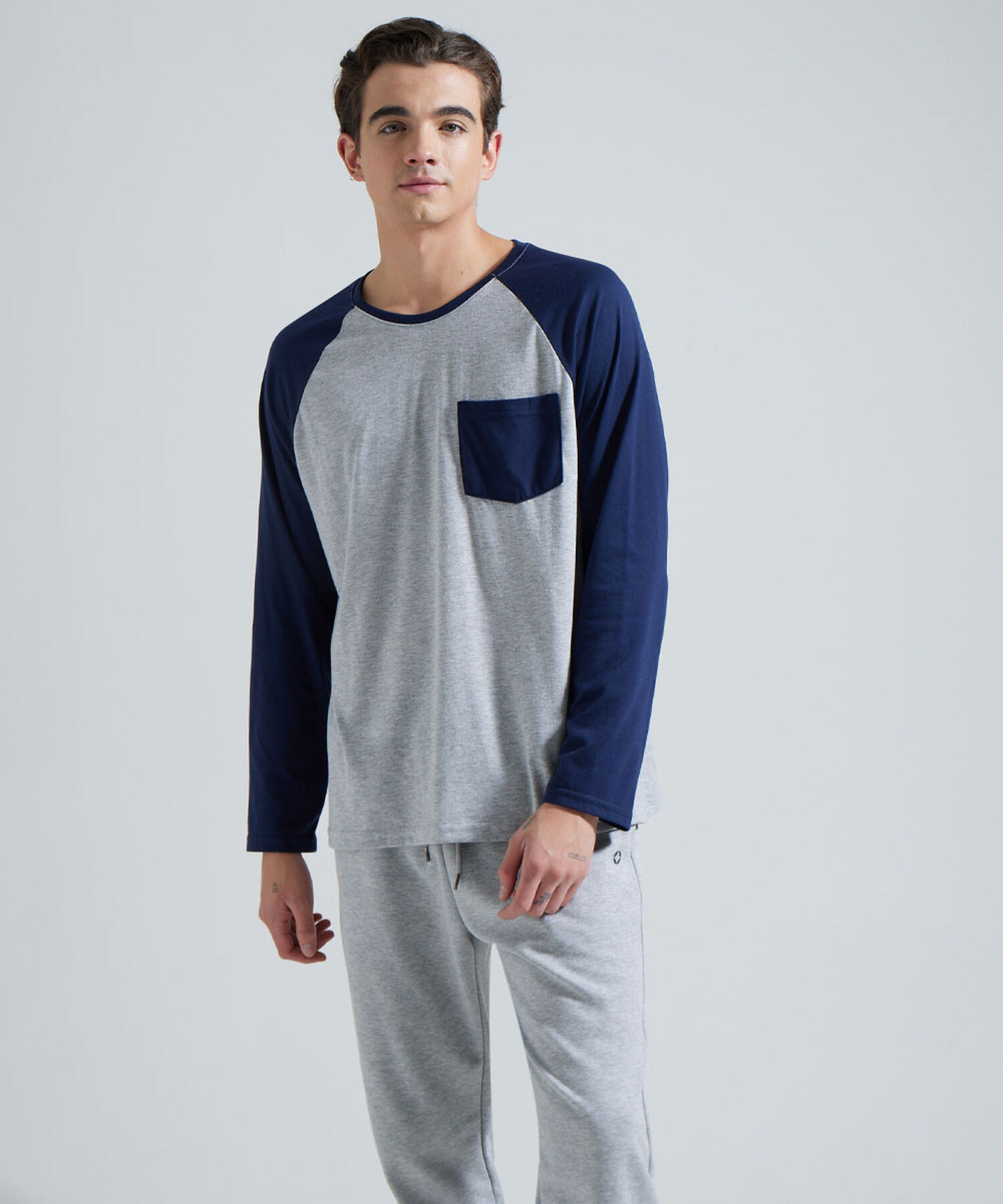 Pijama de camiseta para hombre 