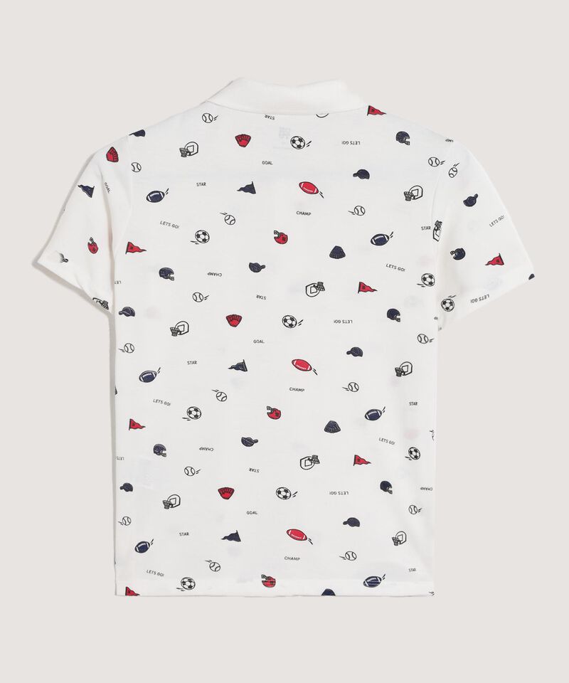 camiseta polo para niños