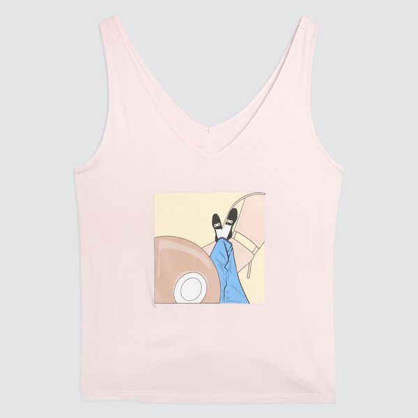 camisetas de descanso  para mujer 