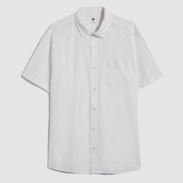 Camisa con Bolsillos, Crema, hi-res