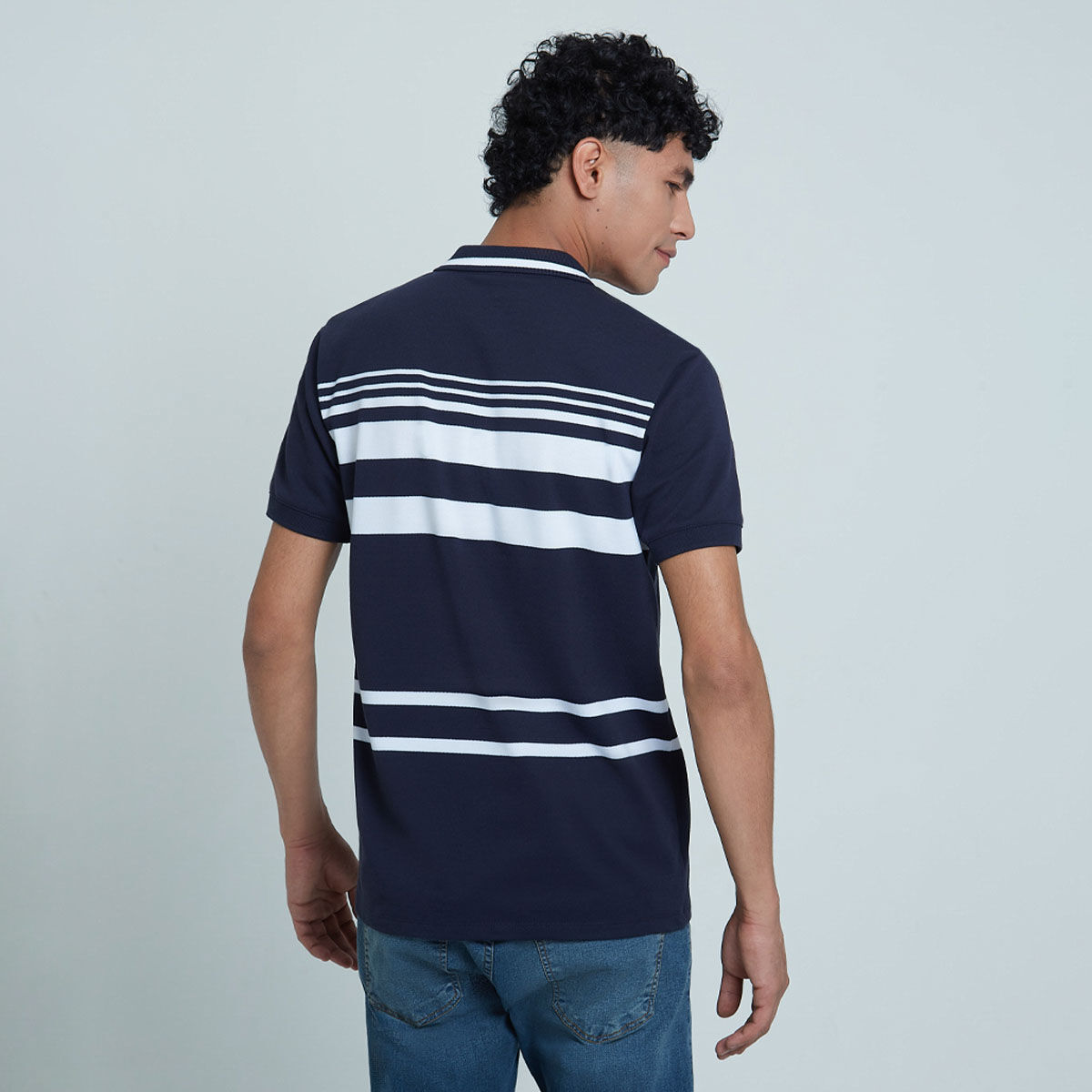 Polo A Rayas Con Cremallera compra online OSTU