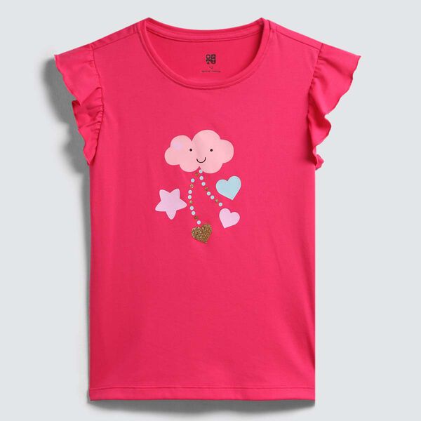 camisetas de pijama para niñas image number null