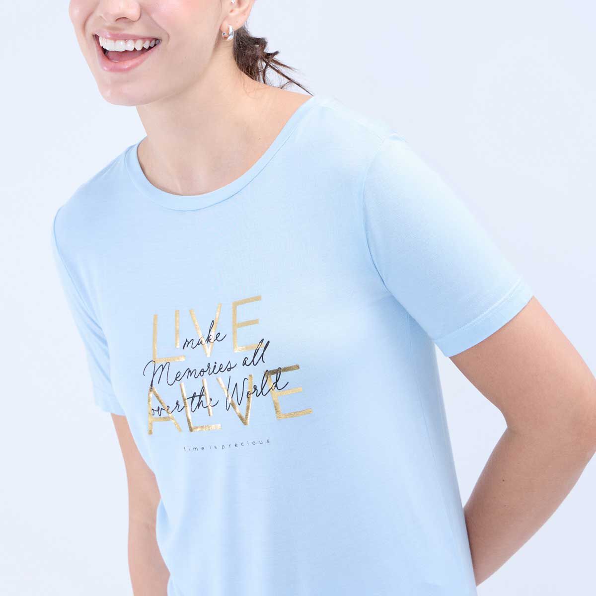 camisetas de descanso para mujer