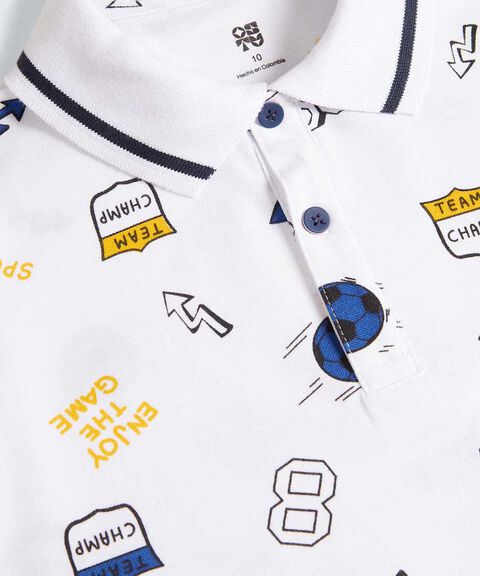 camiseta polo para niños image number null