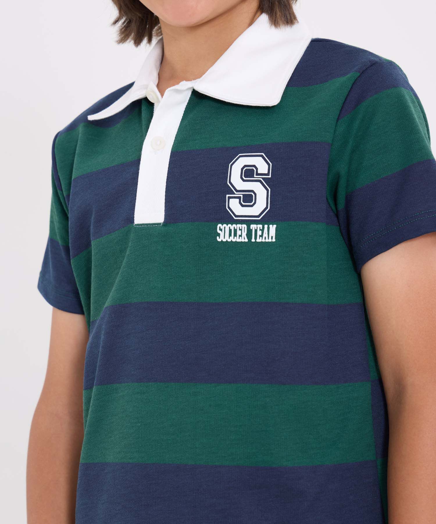camiseta polo para niños