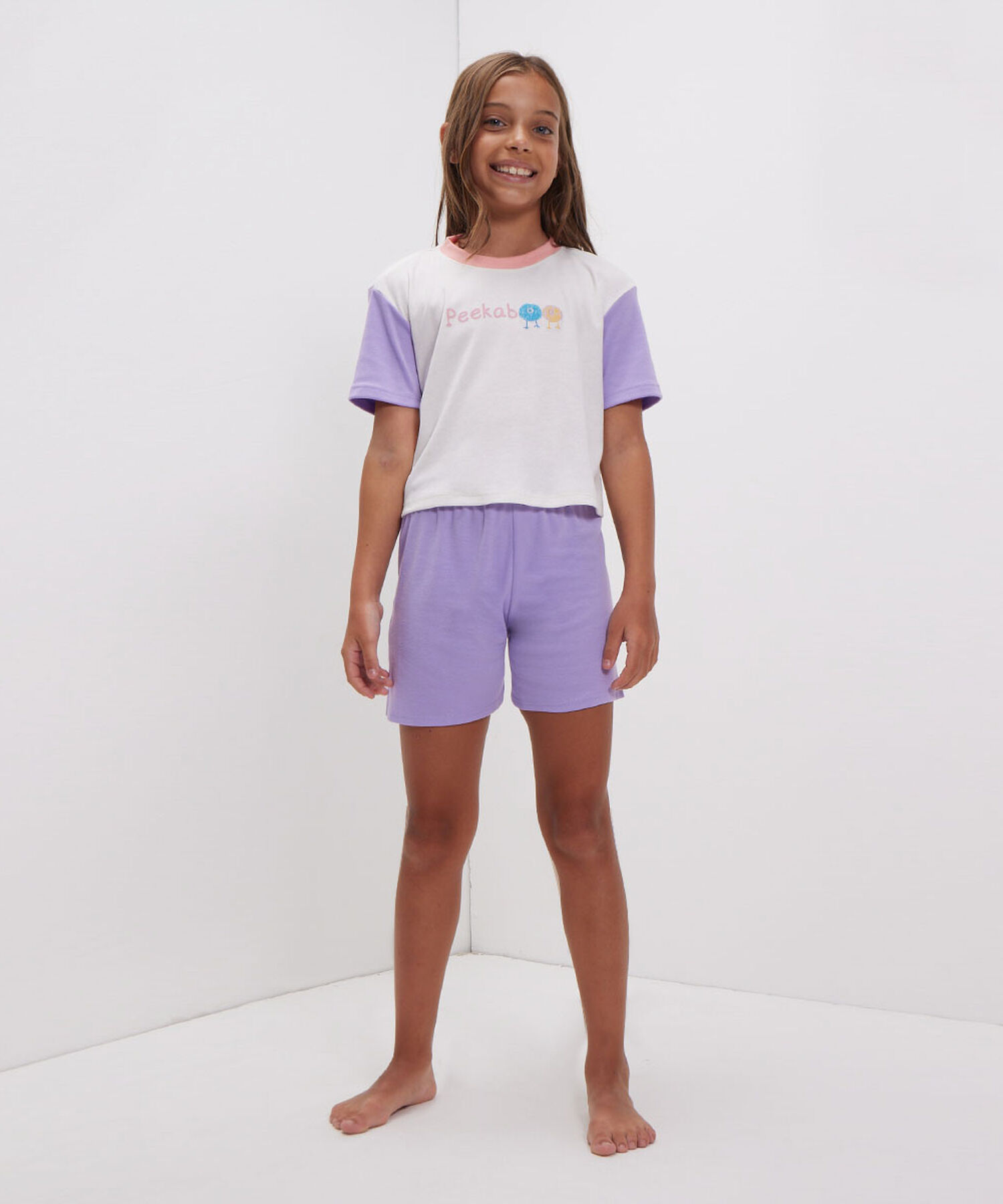 pantalones de pijama para niña