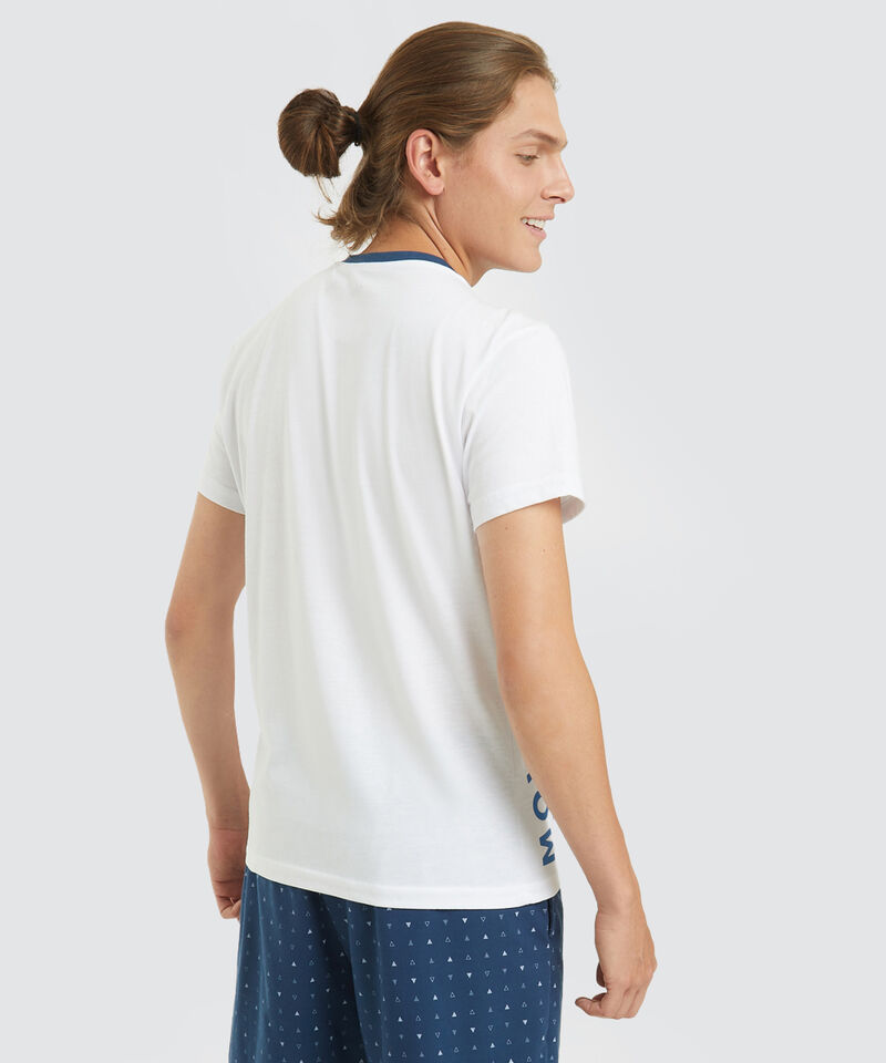 Pijama de camiseta para hombre