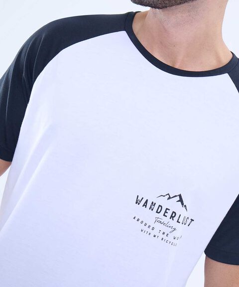 Pijama de camiseta para hombre