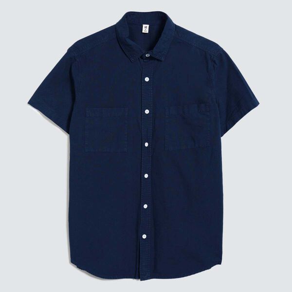 Camisa con Bolsillos, Azul2, hi-res