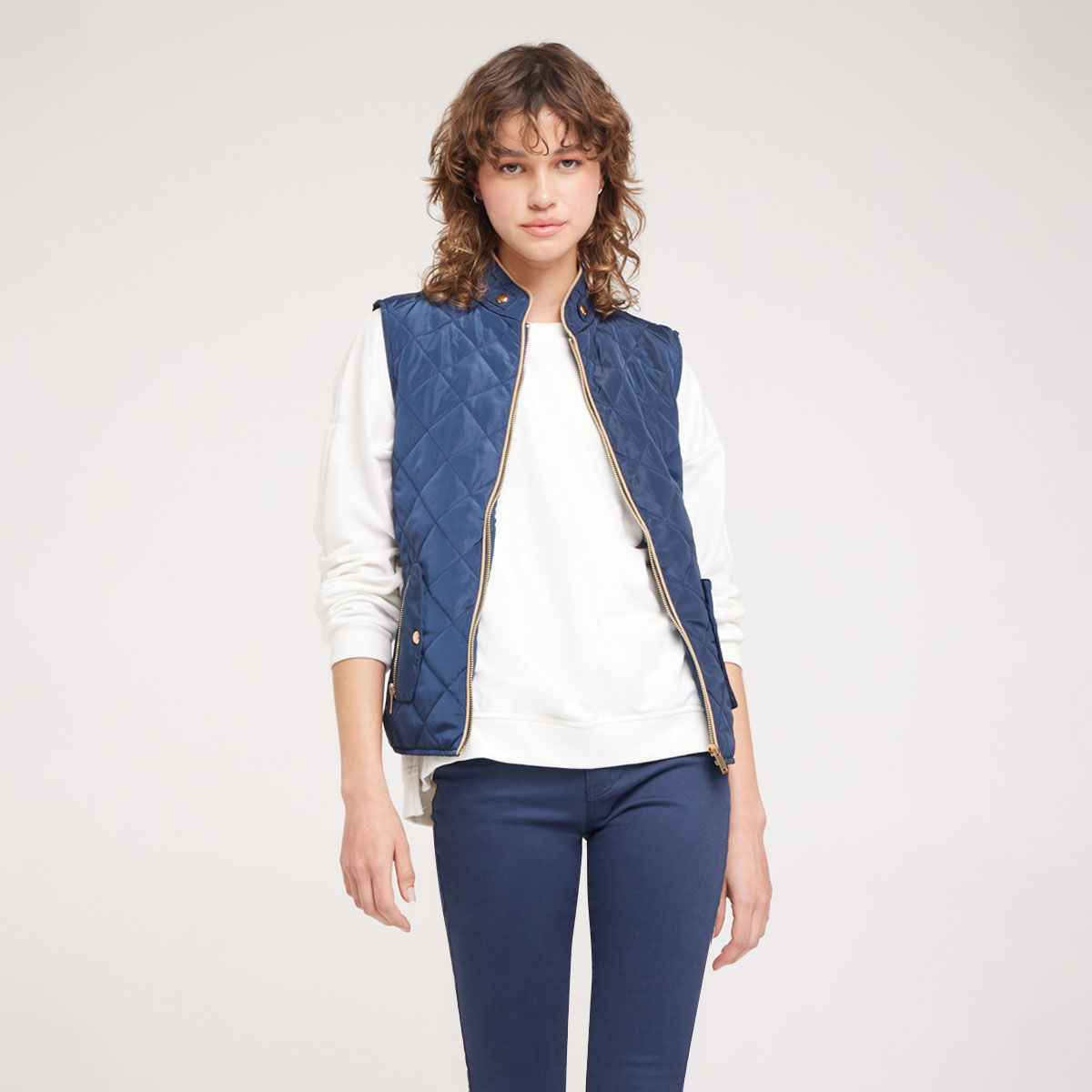 Chaquetas y Chalecos basicos para Mujer Compra en OSTU