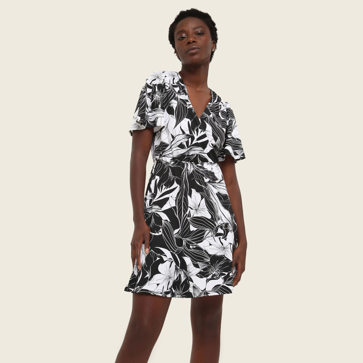 Vestido Mujer Estampado