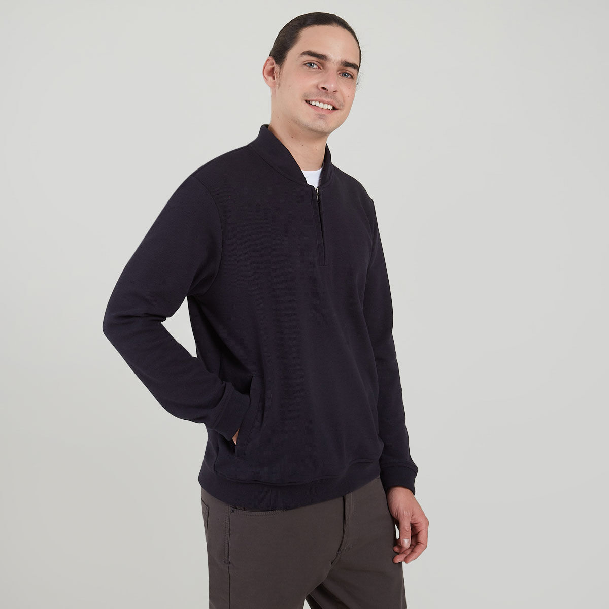 Buzo Tipo Bomber Con Cremallera compra online OSTU