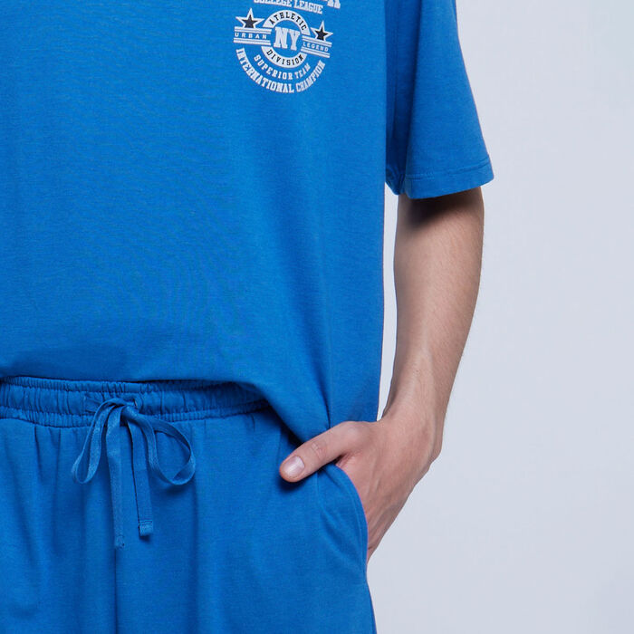 Pijama de pantalonetas para hombre 