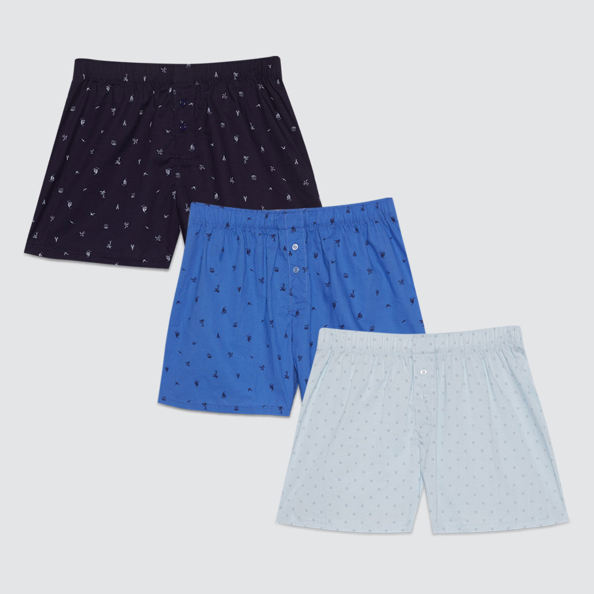 Pack X 3 De Boxer Amplio
