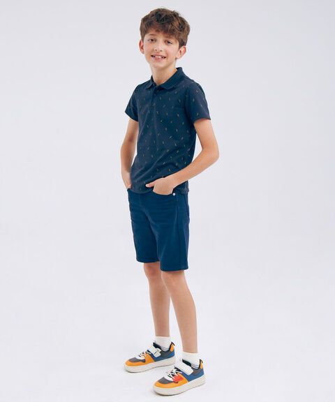 camiseta polo para niños