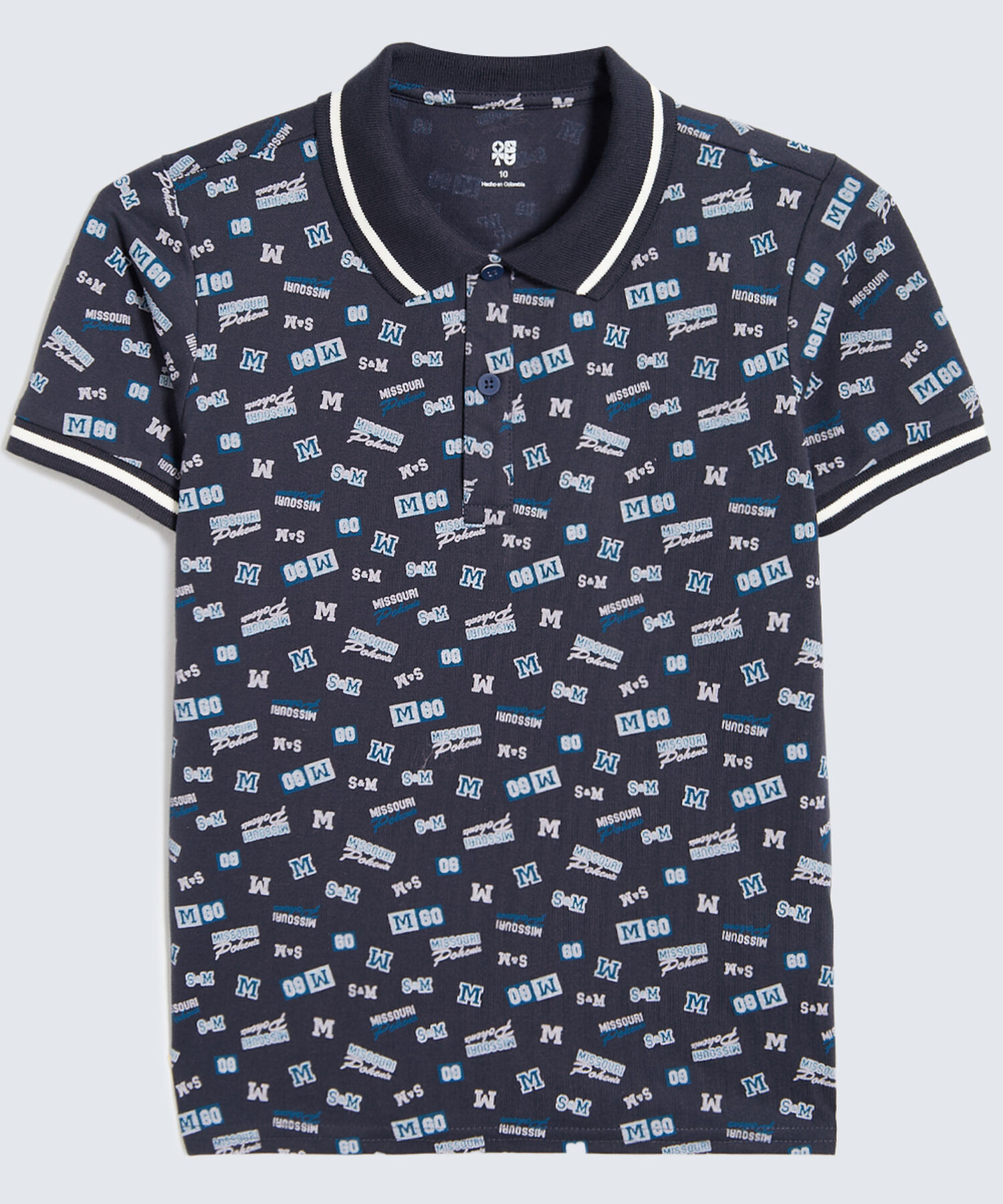 camiseta polo para niños