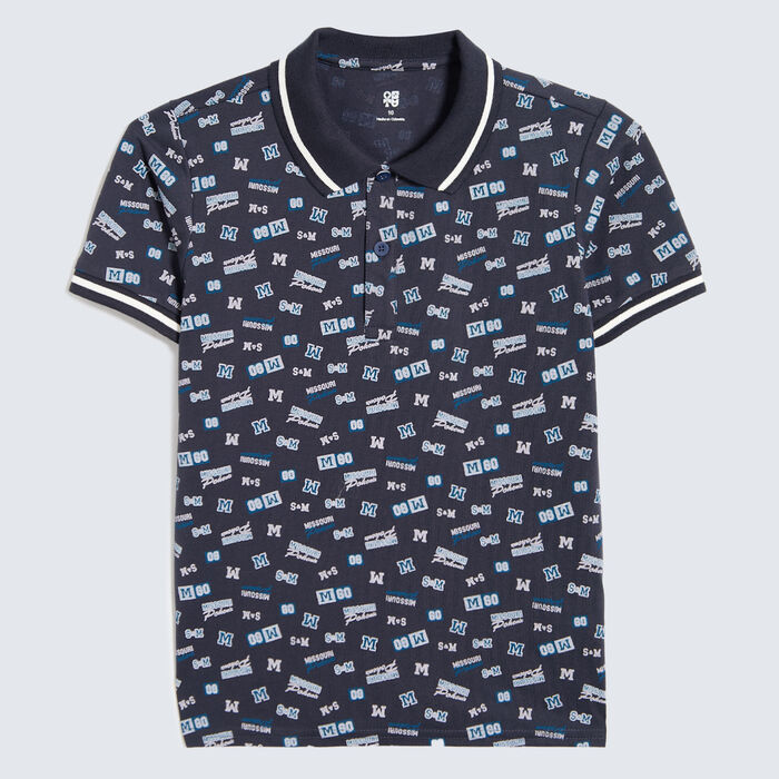 camiseta polo para niños