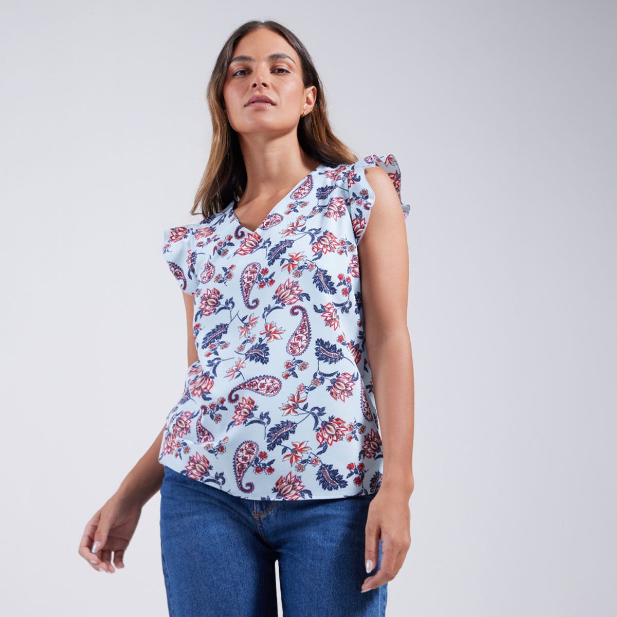 Blusas de manga corta de moda 2025