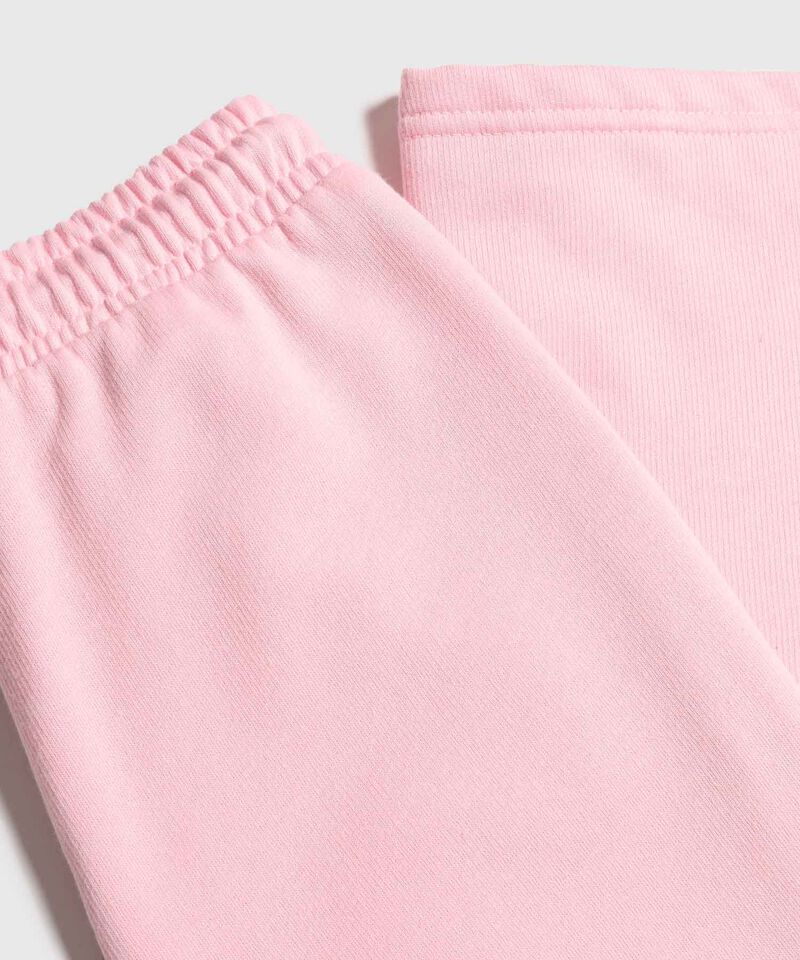 Jogger para Niña Wide Leg, Rosado, hi-res
