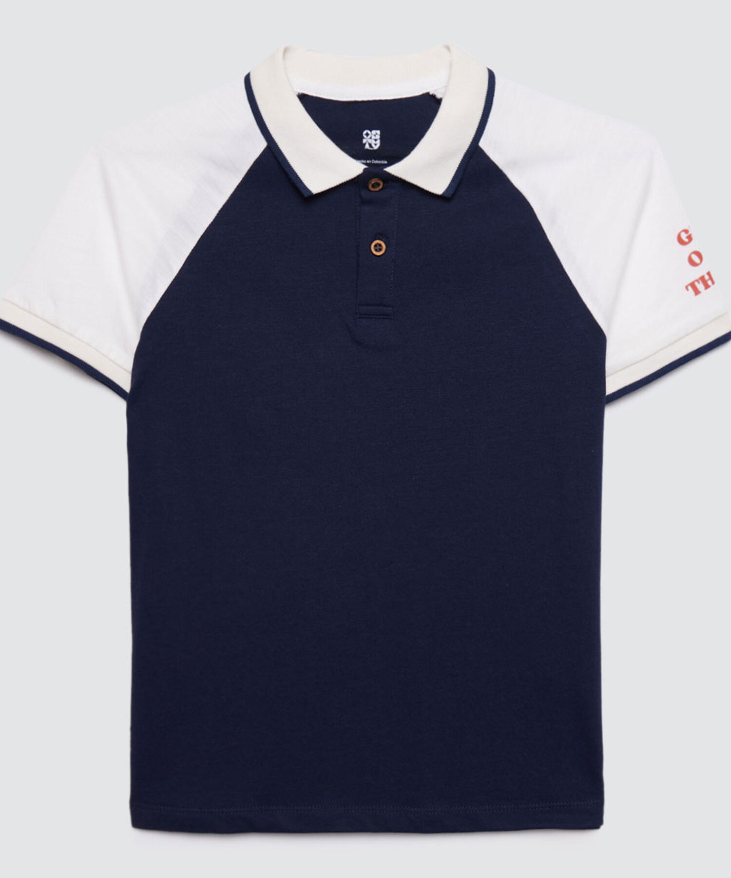 camiseta polo para niños