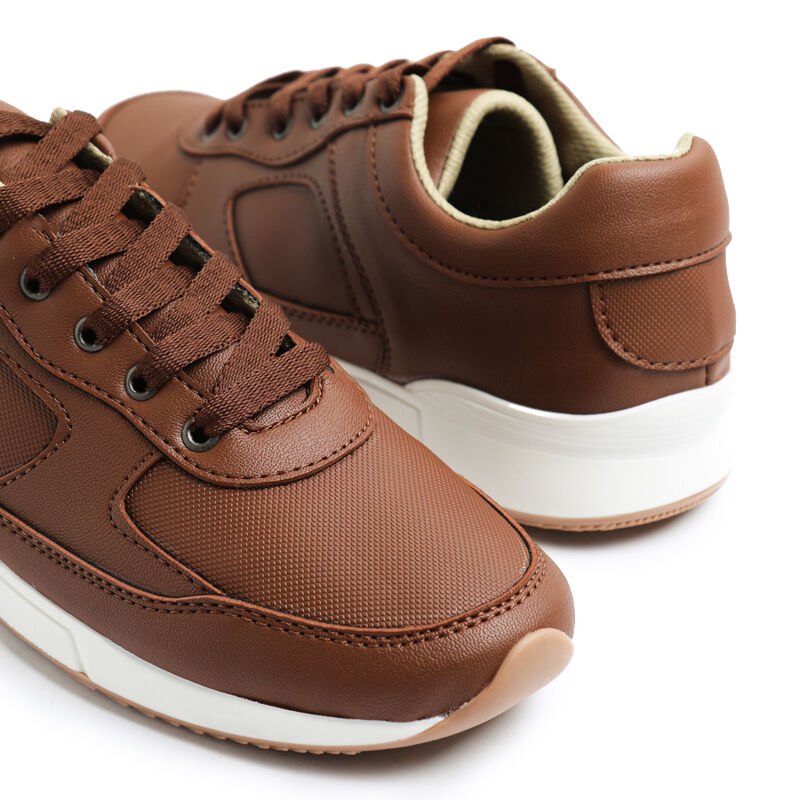 Tenis Casual Hombre Cafe