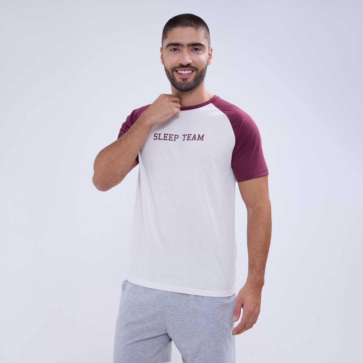 Pijama de camiseta para hombre