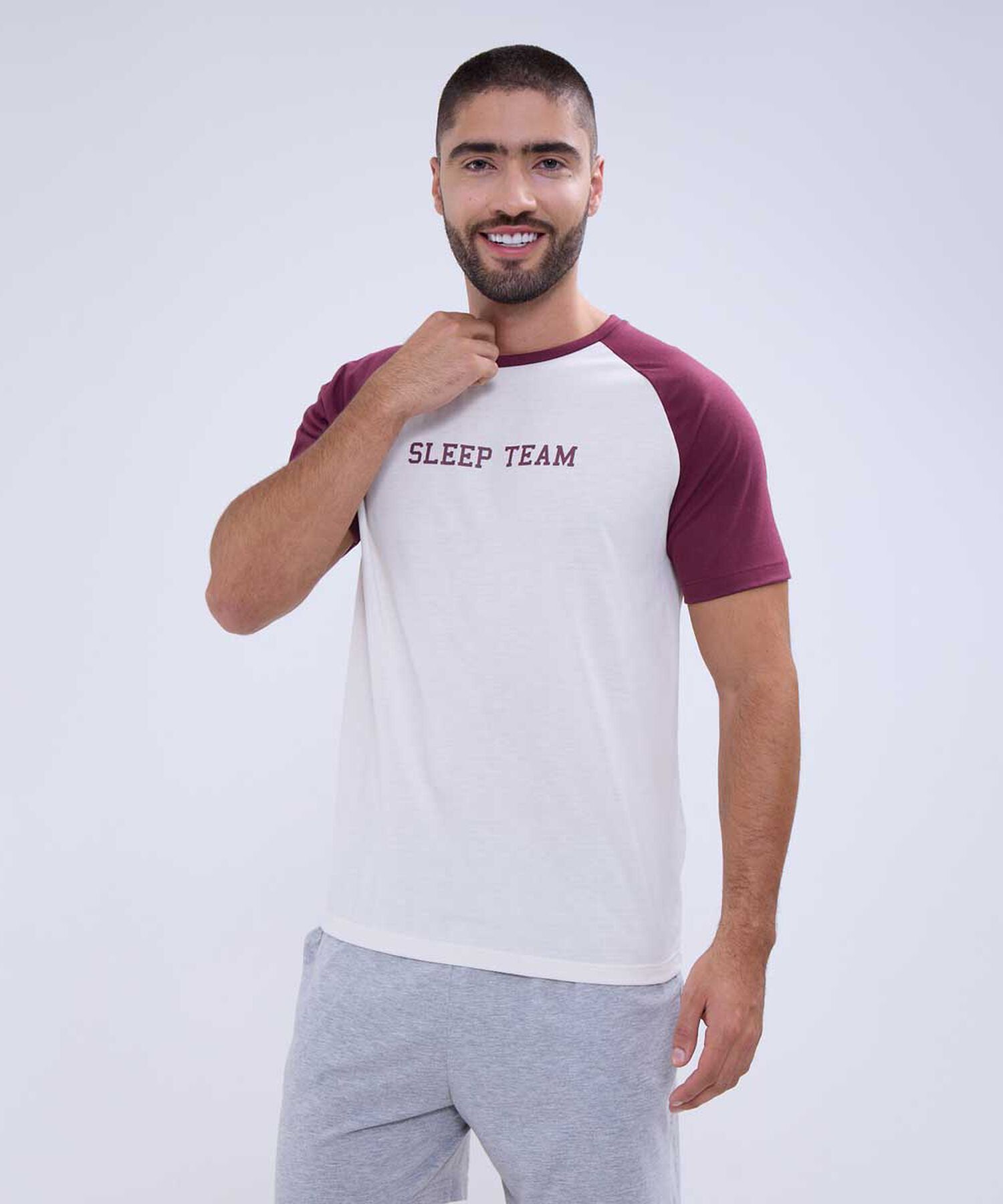 Pijama de camiseta para hombre