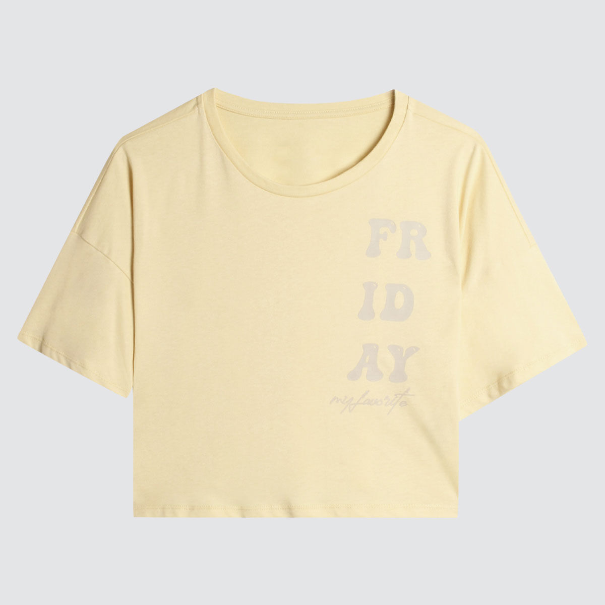 Top crop camiseta deals