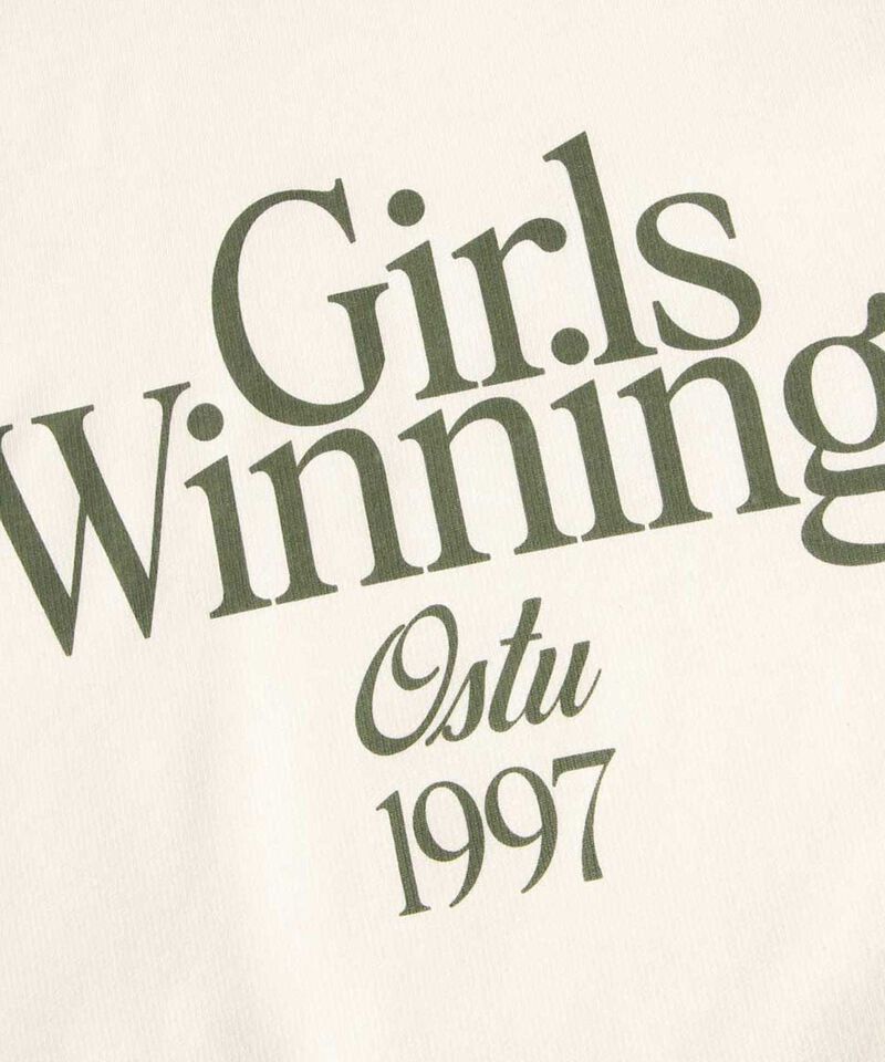 Buzo Estampado Girls Winning, Crema, hi-res