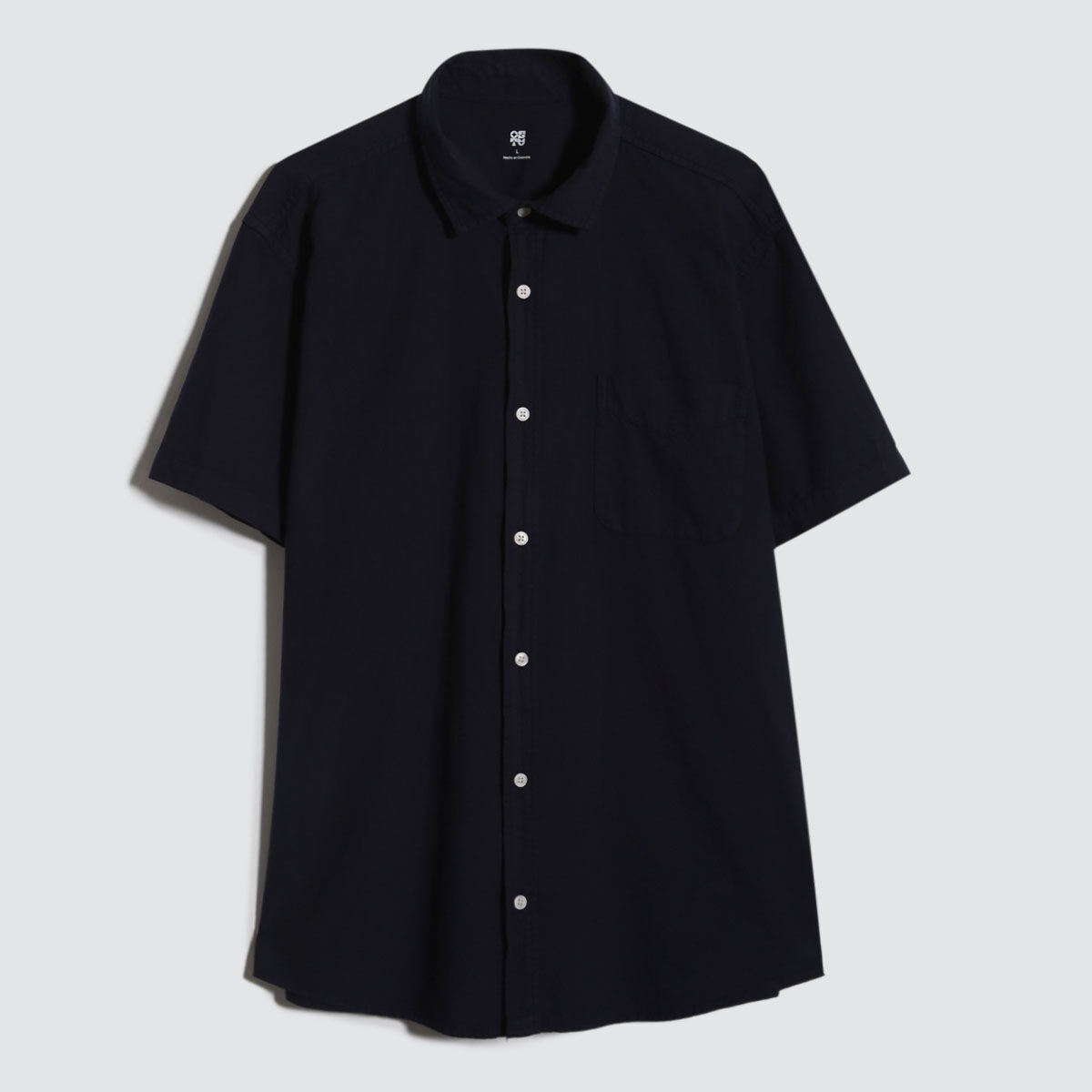 Camisa con Bolsillos, Azul3, hi-res