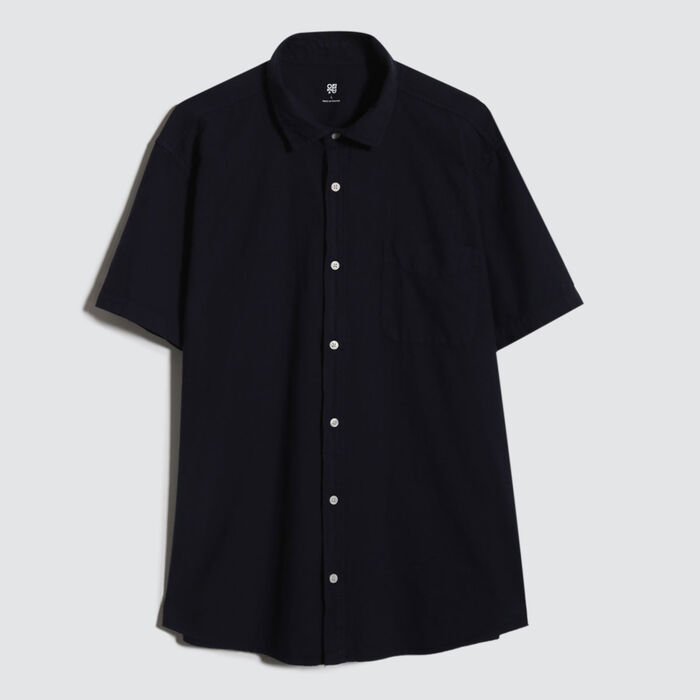 Camisa con Bolsillos, Azul3, hi-res