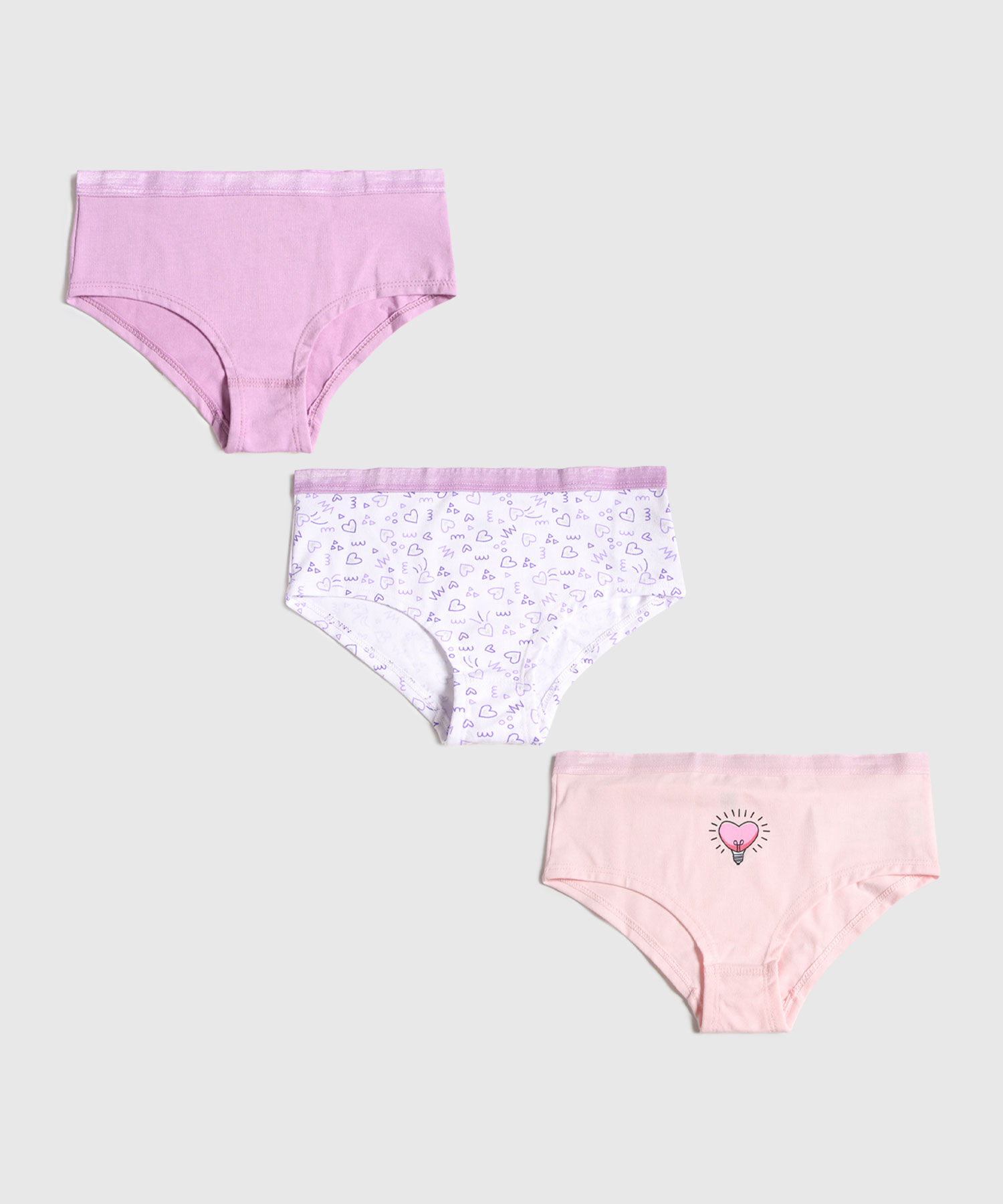 ropa interior para niñas