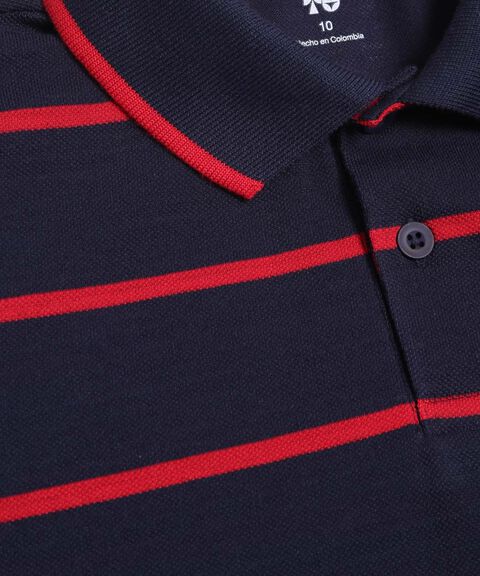 camiseta polo para niños