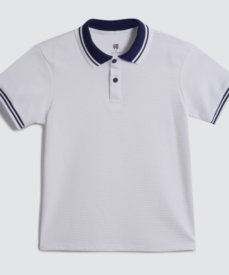 camiseta polo para niños