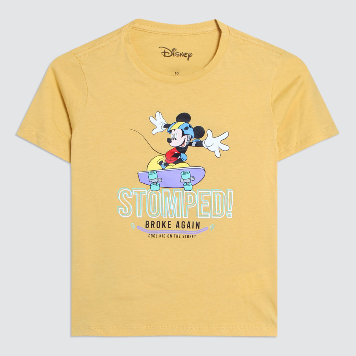 Camiseta Con Estampado De Mickey Mouse
