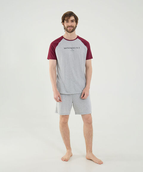 Pijama de camiseta para hombre image number null