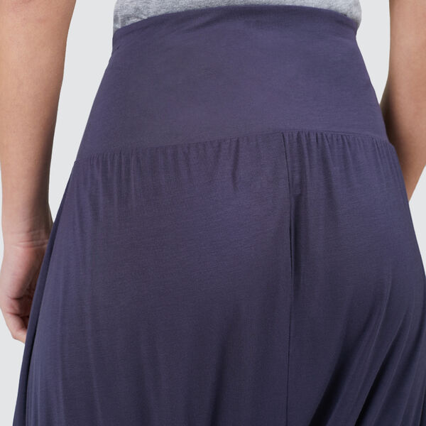 Pantalon Harem Unicolor, Azul, hi-res