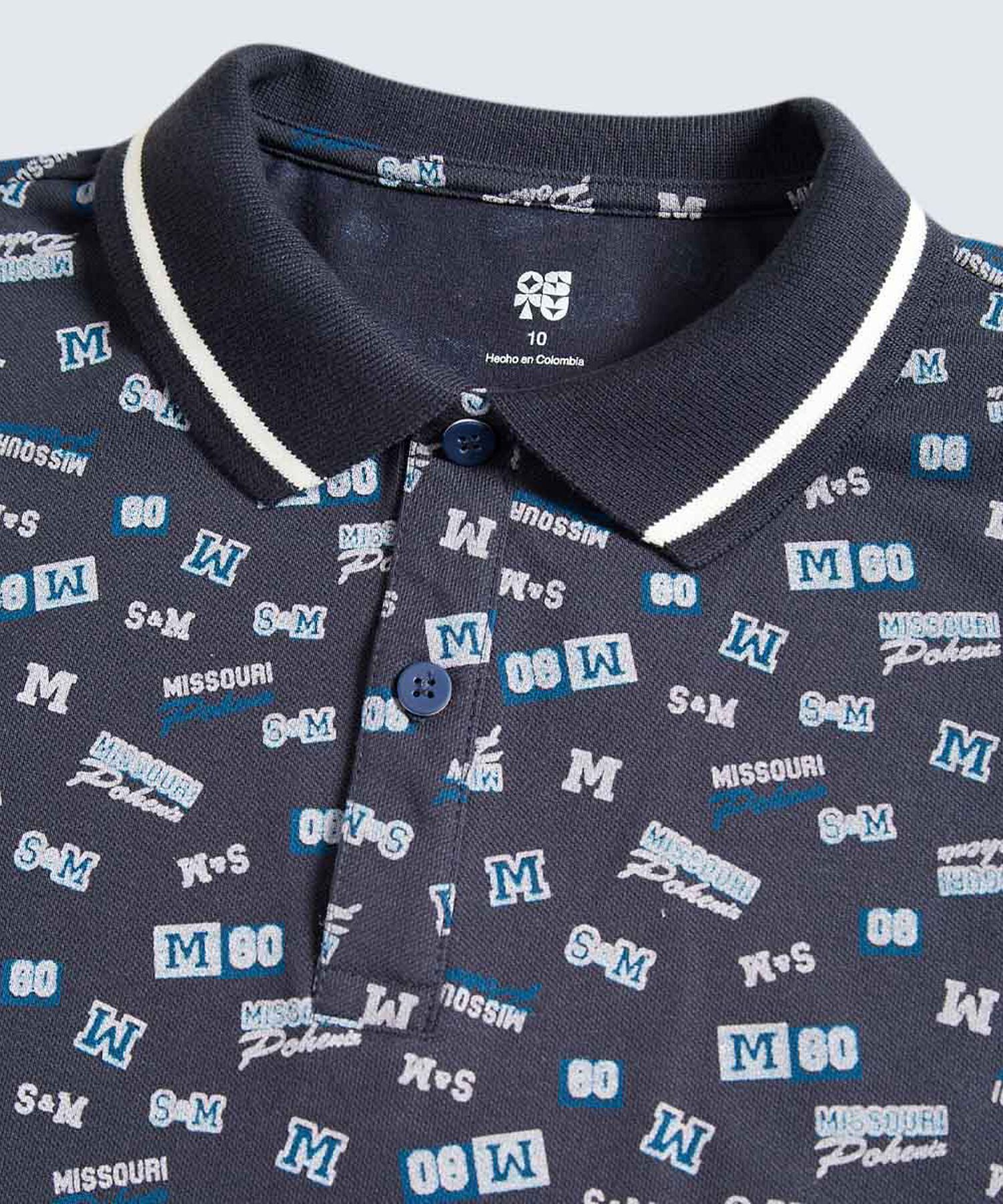 camiseta polo para niños