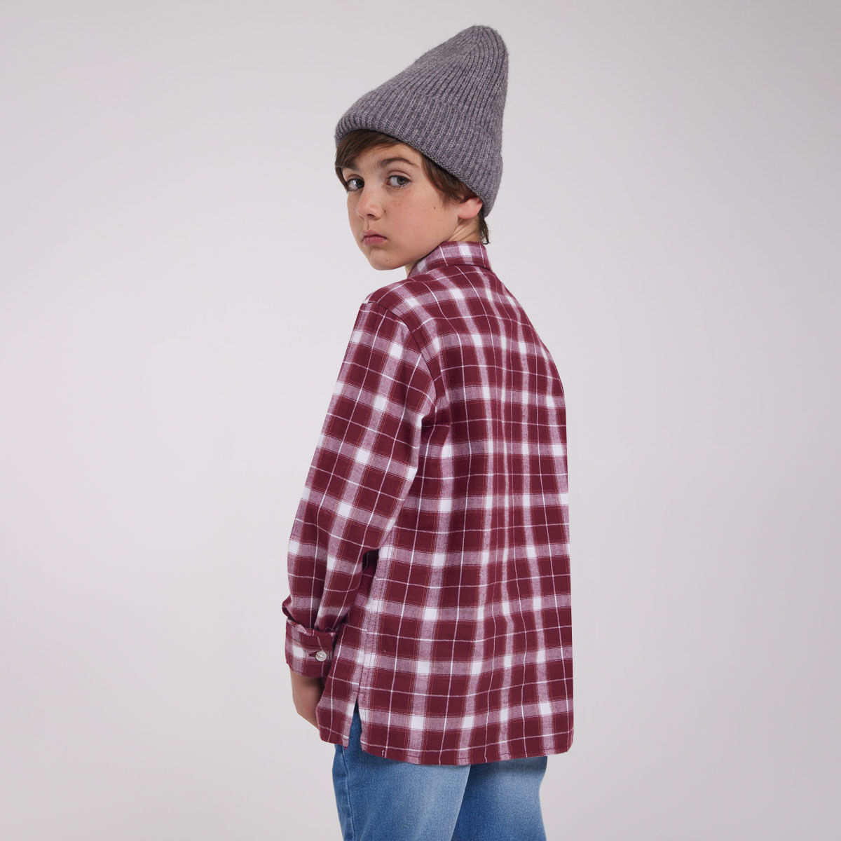 Camisa Para Nino A Cuadros