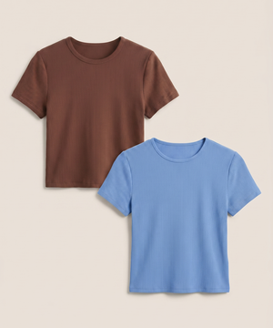 Camiseta Crop Top B&aacute;sico, , hi-res