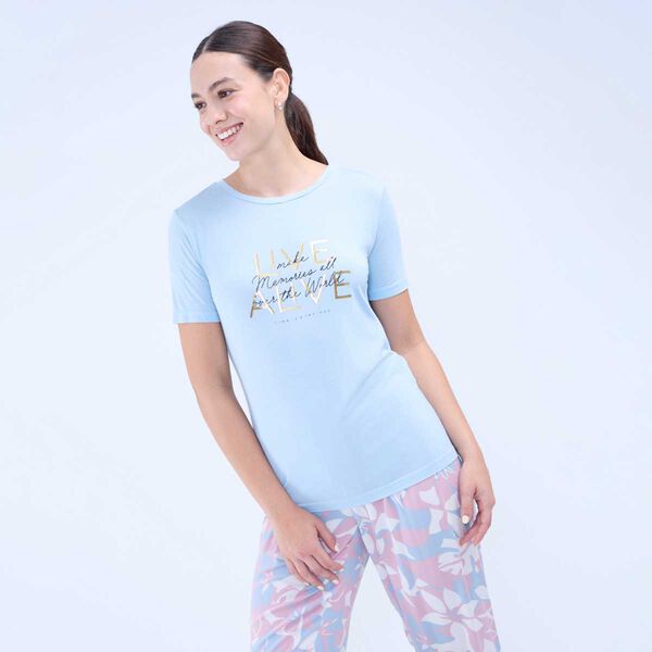 camisetas de descanso para mujer image number null
