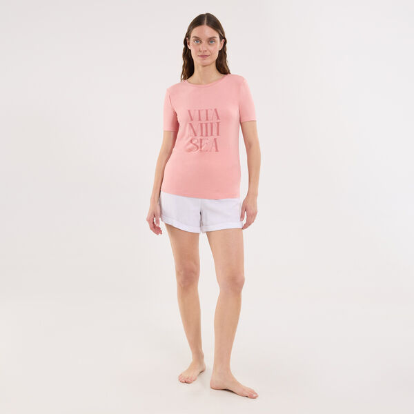 camisetas de descanso para mujer image number null