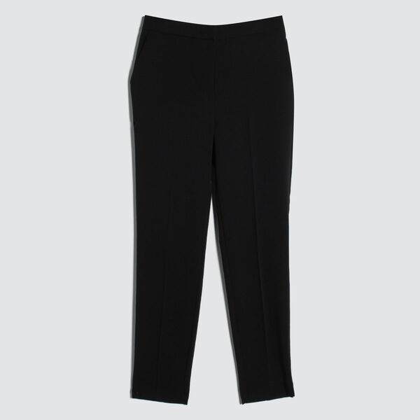 Pantalón Casual con Bolsillos, Negro, hi-res