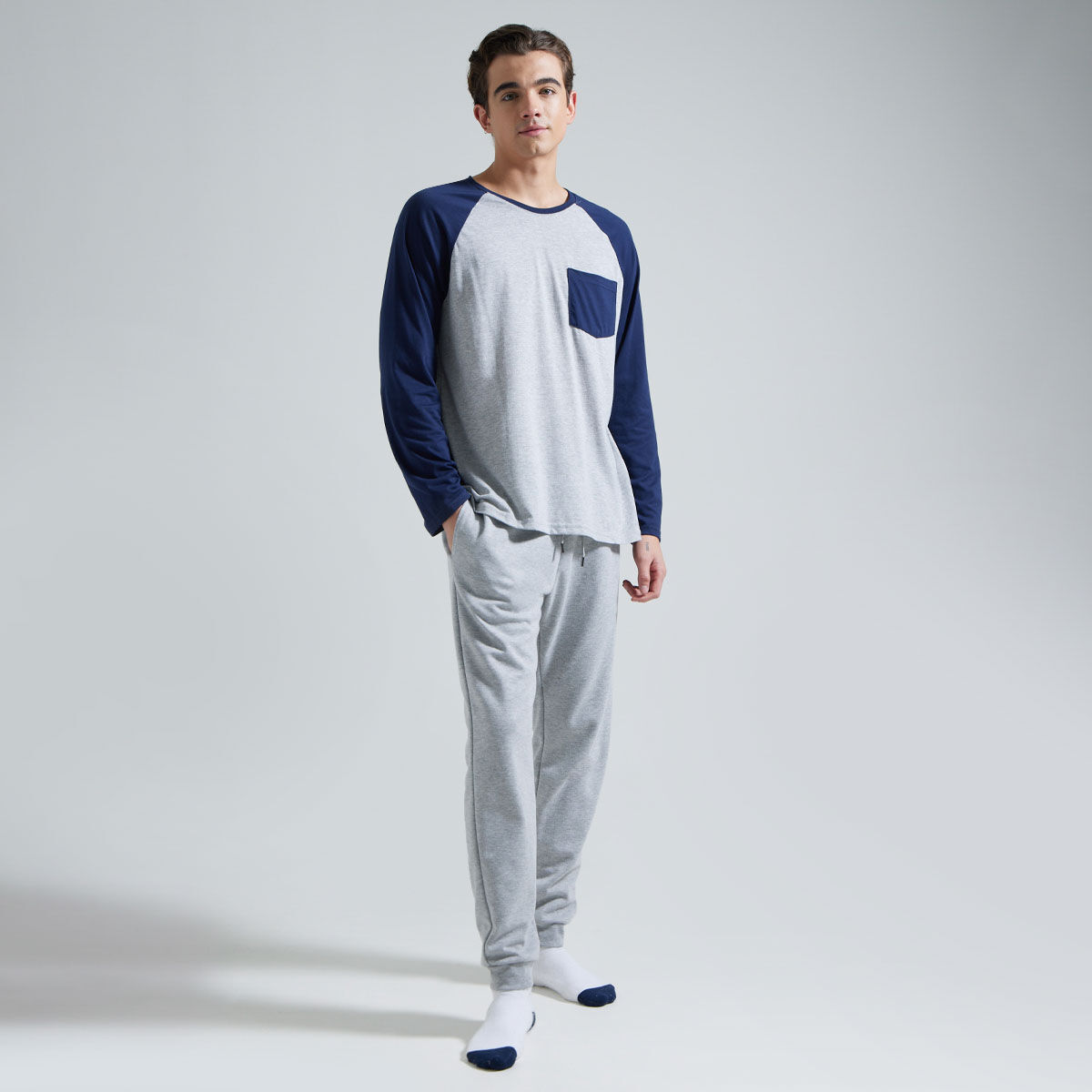 Pijama de camiseta para hombre 