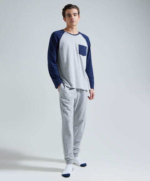 Pijama de camiseta para hombre  image number null
