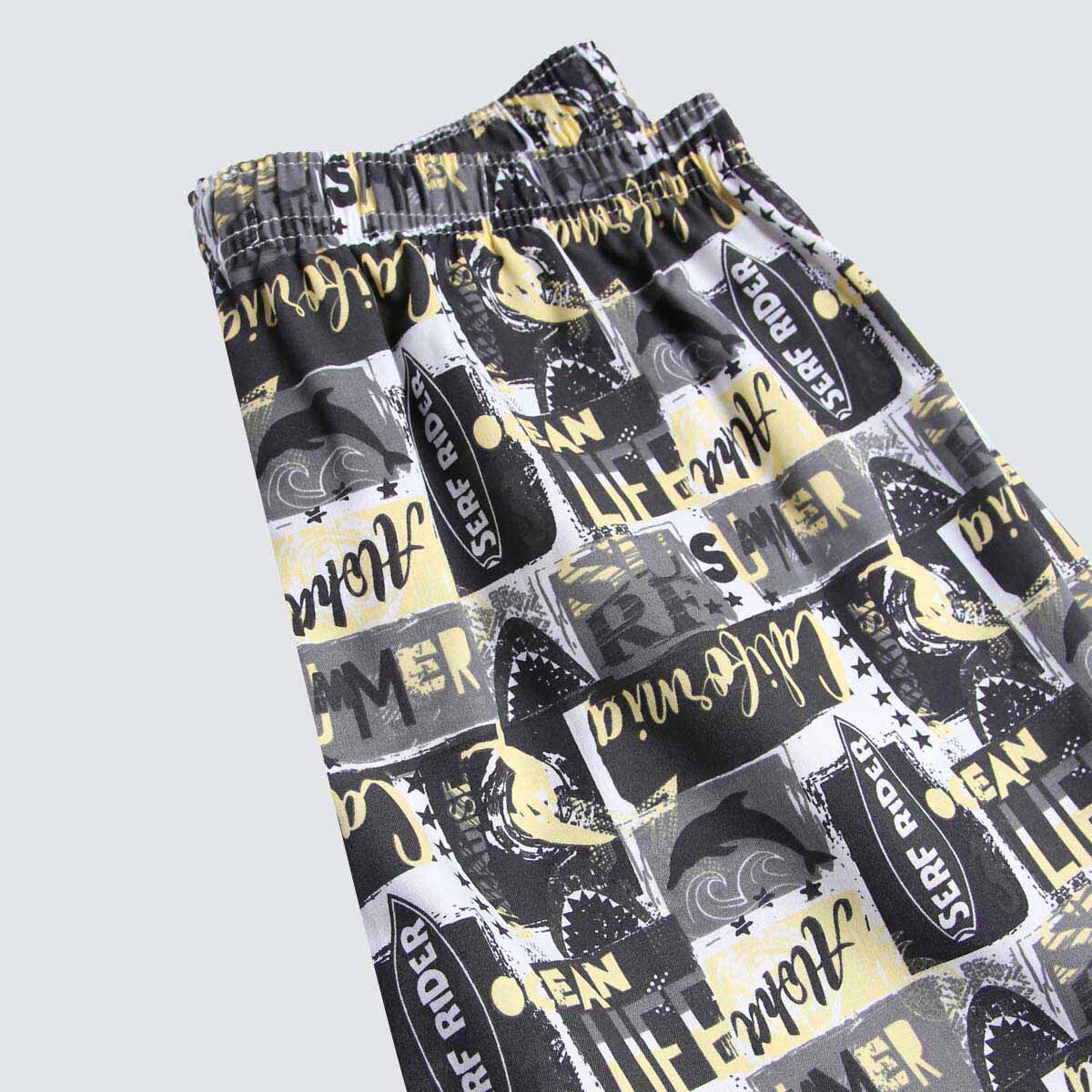 Pijama de pantalonetas para hombre