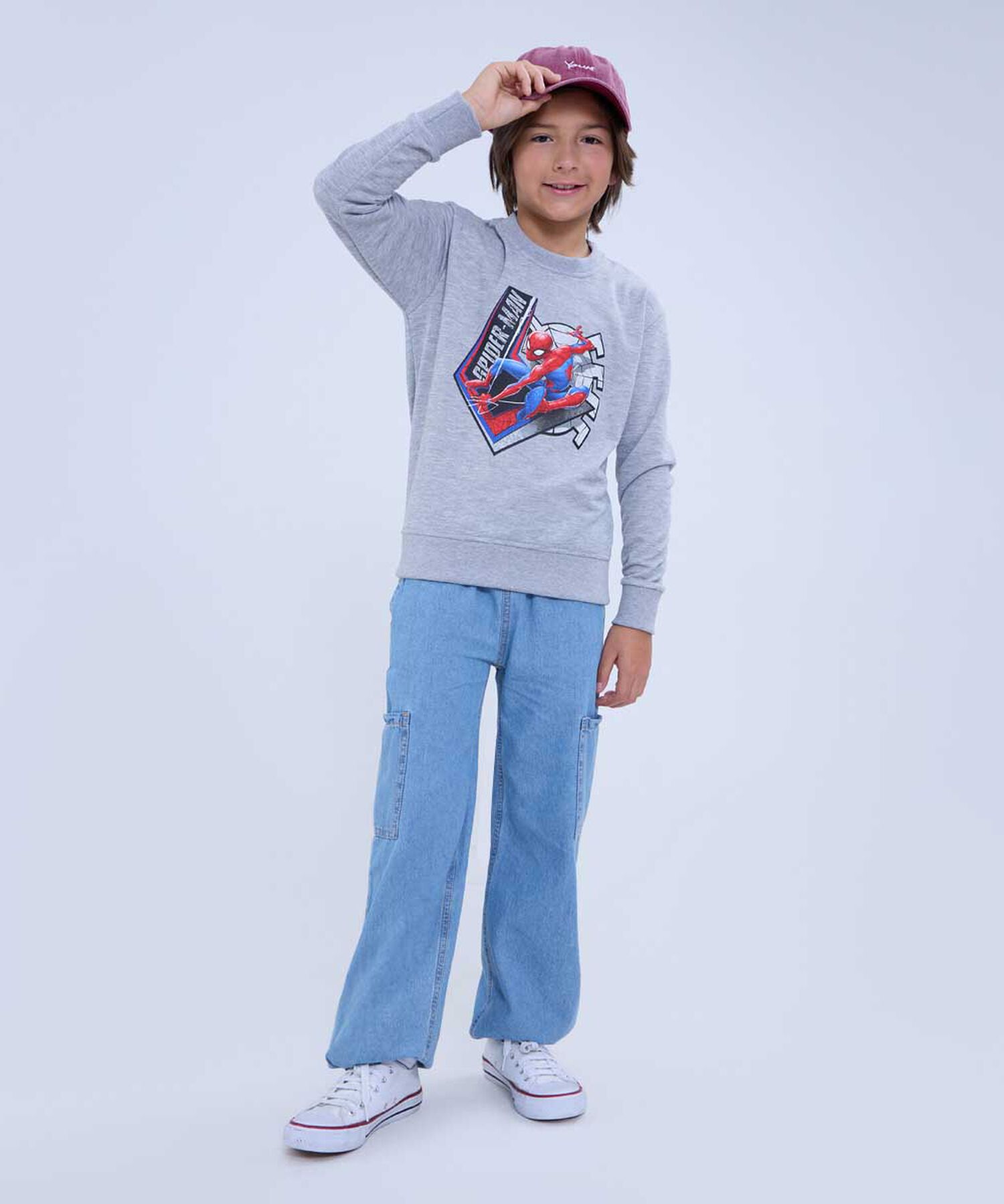 Buzo Estampado de Spider-Man