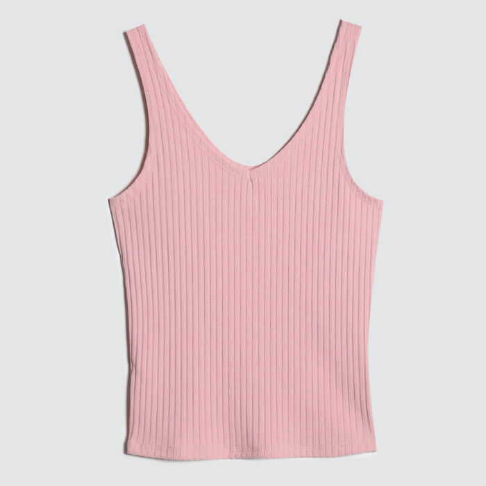 Camiseta Manga Sisa Escotada, RosaClaro, hi-res