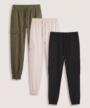 Pantal&oacute;n Jogger con Bolsillos Cargo, , hi-res