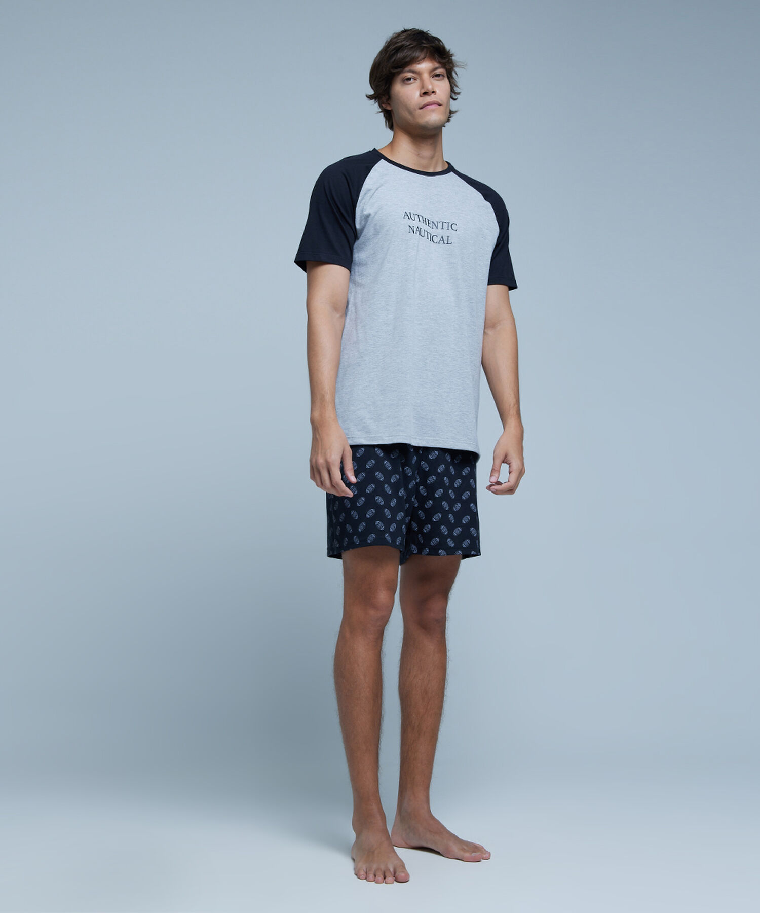 Pijama de camiseta para hombre